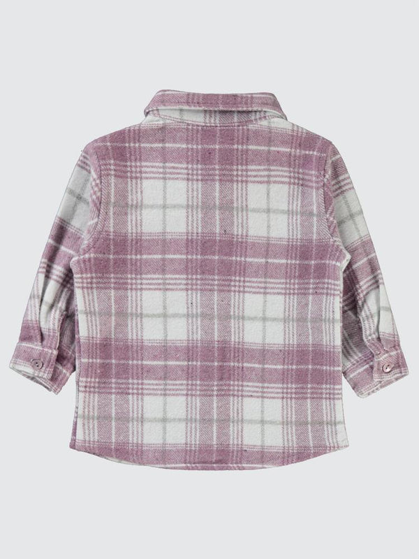 Civil Baby Bebe Yaka  6-18 Ay Gömlek - Lila