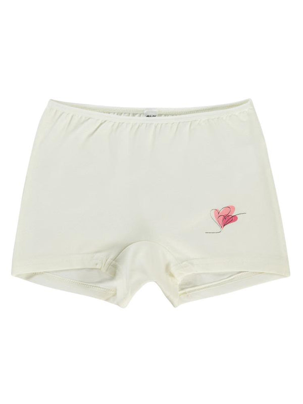 Civil Girls Kalp 2-10 Yaş 2'li Boxer Set