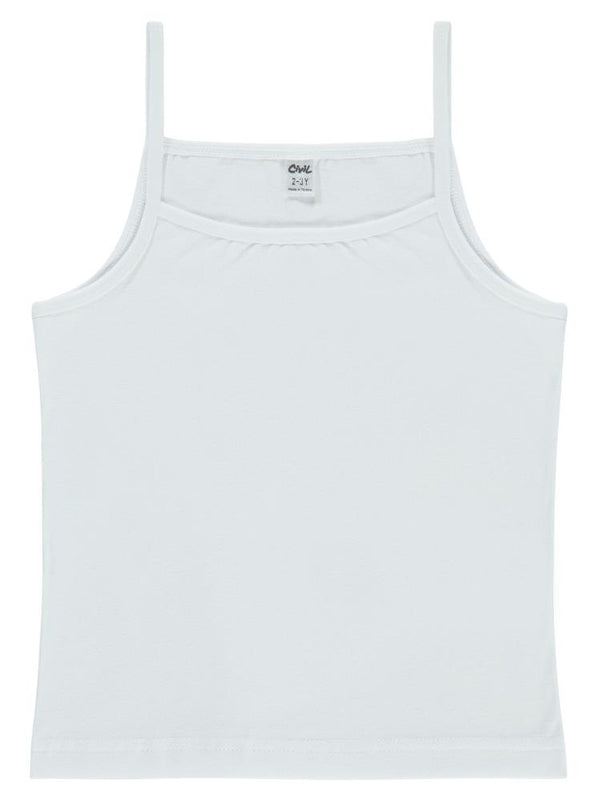 Civil Girls Basic İp Askılı 2-10 Yaş 3'lü Atlet Set