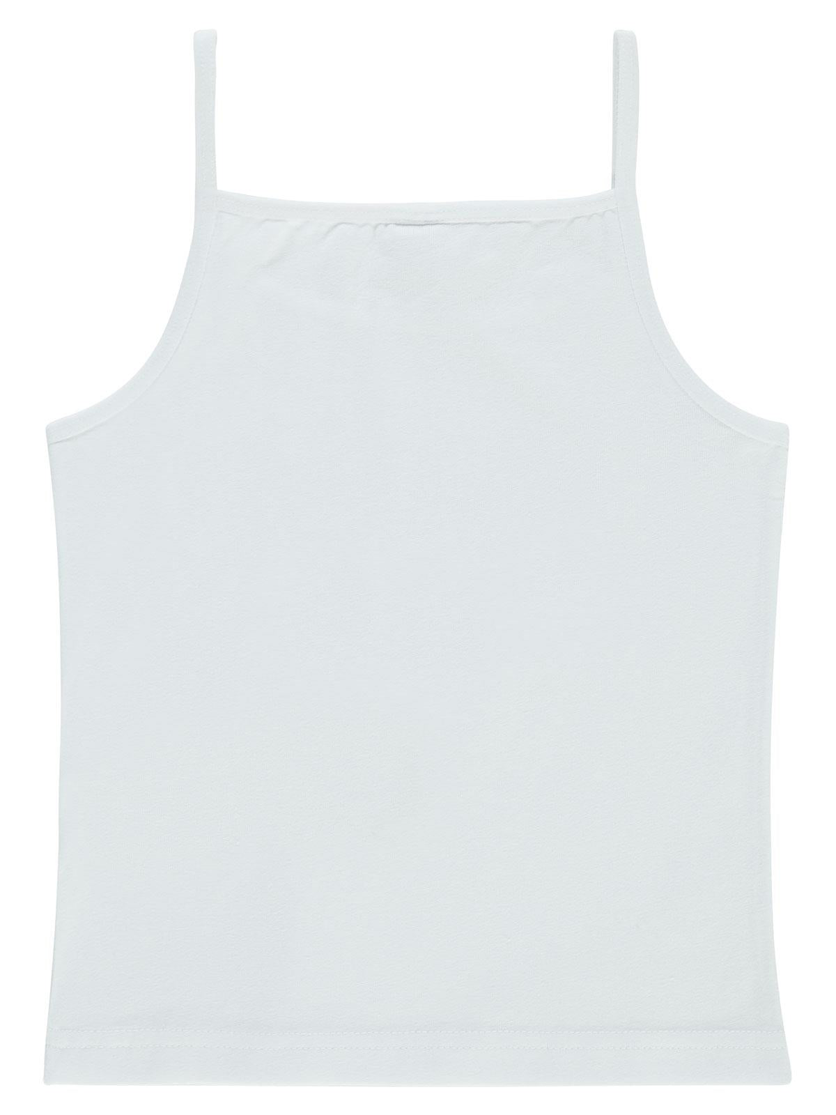 Civil Girls Basic İp Askılı 2-10 Yaş 3'lü Atlet Set