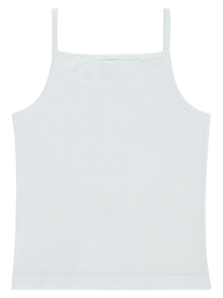 Civil Girls Basic İp Askılı 2-10 Yaş 3'lü Atlet Set