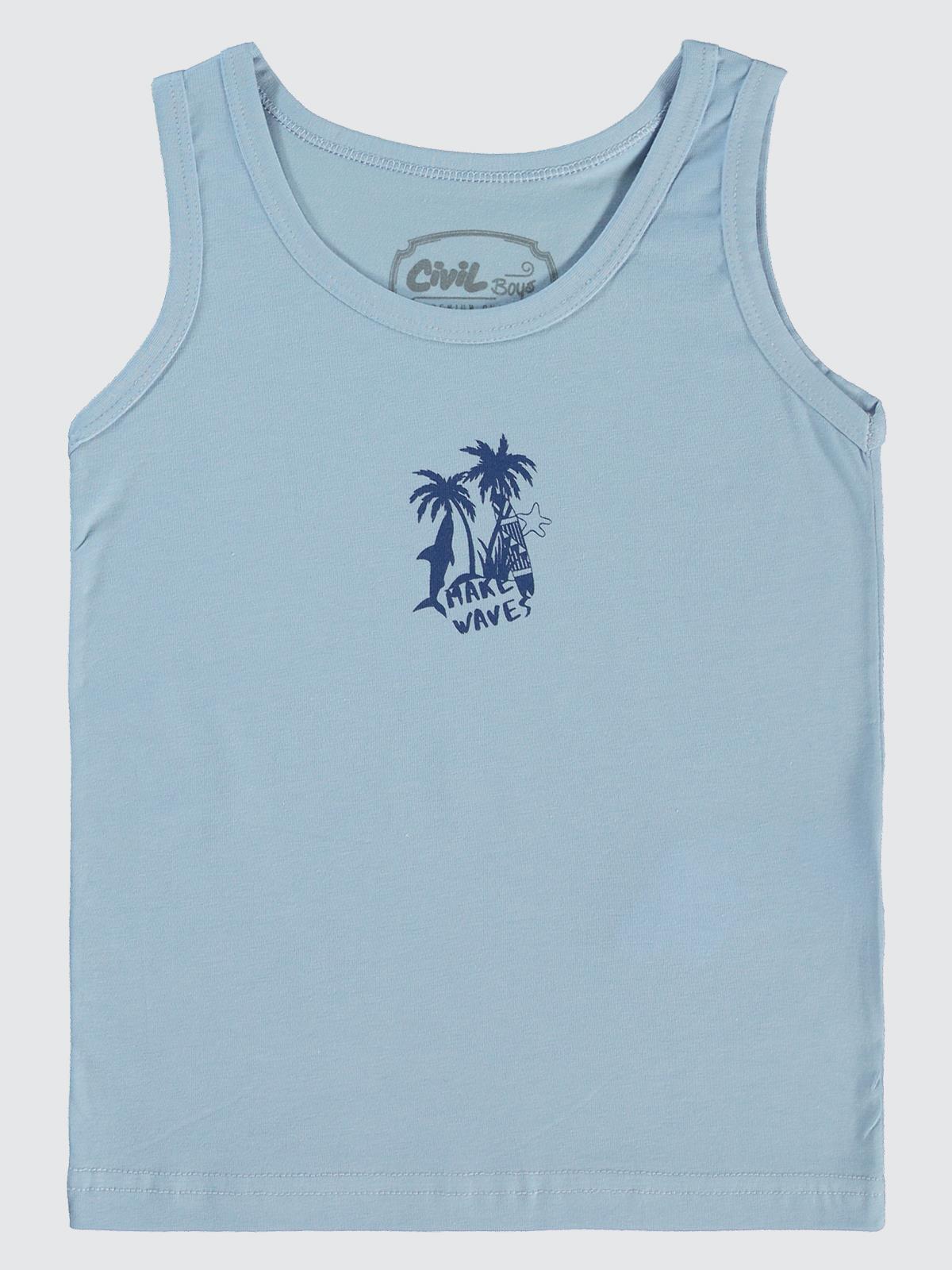 Civil Boys Palmiye 2-10 Yaş 2'li Atlet Set