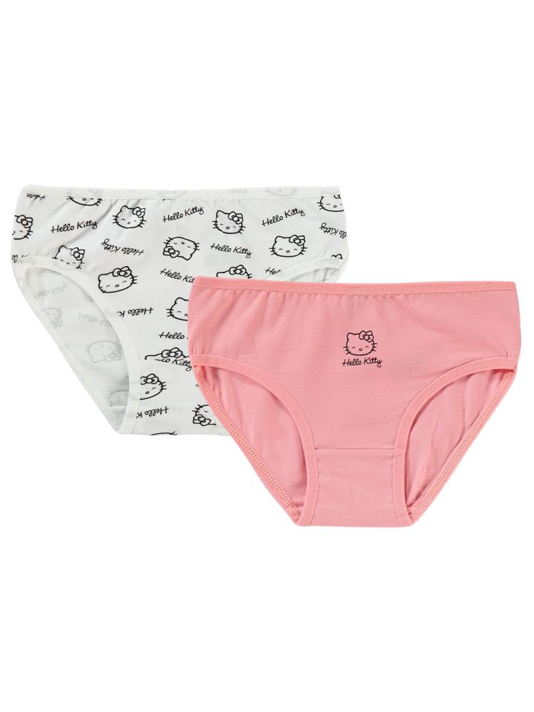 Hello Kitty 2-10 Yaş 2'li Külot Set