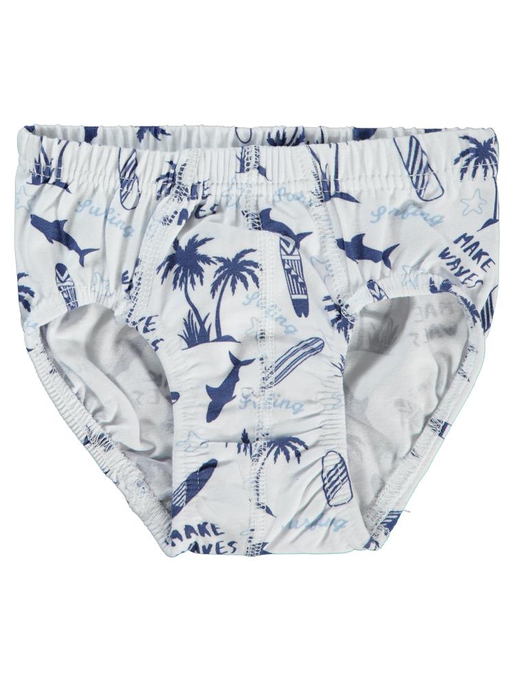 Civil Boys Palmiye 2-10 Yaş 2'li Külot Set