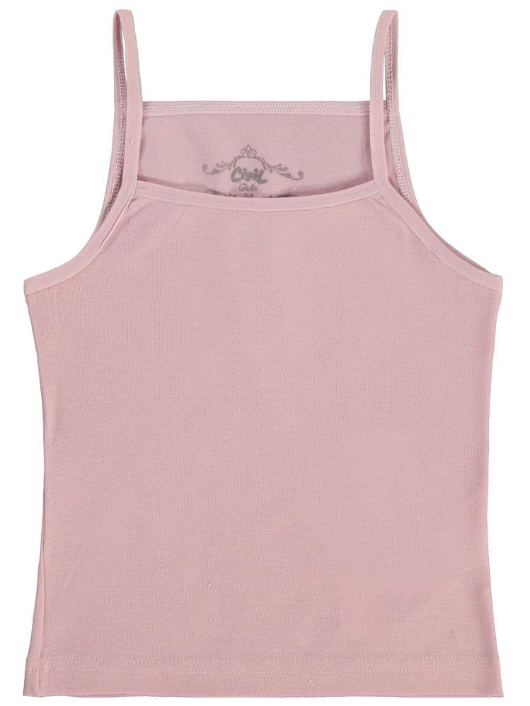 Civil Girls Ribana Çizgili 2-10 Yaş 3'lü Atlet Set