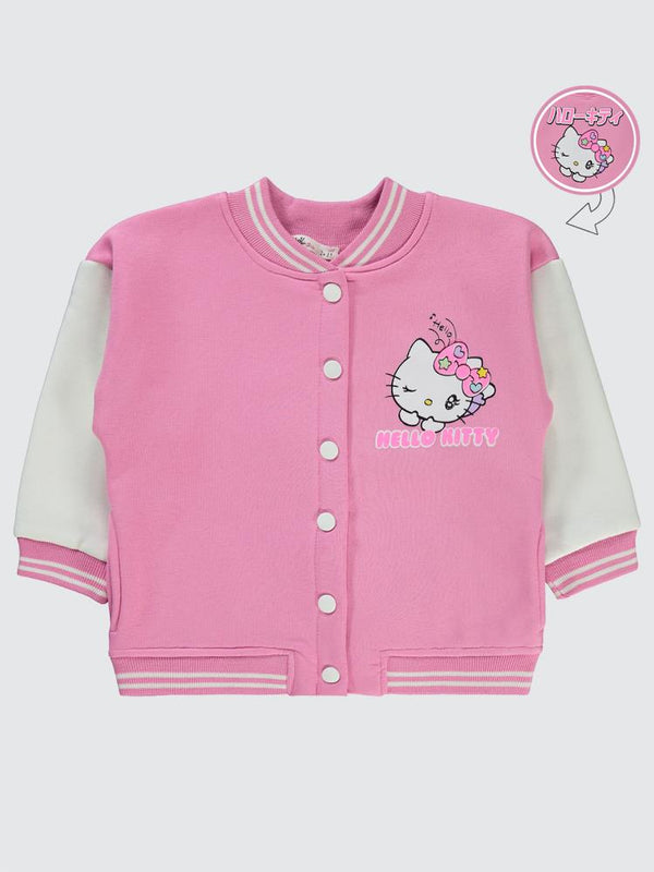 Hello Kitty 2-5 Yaş Hırka - Pembe
