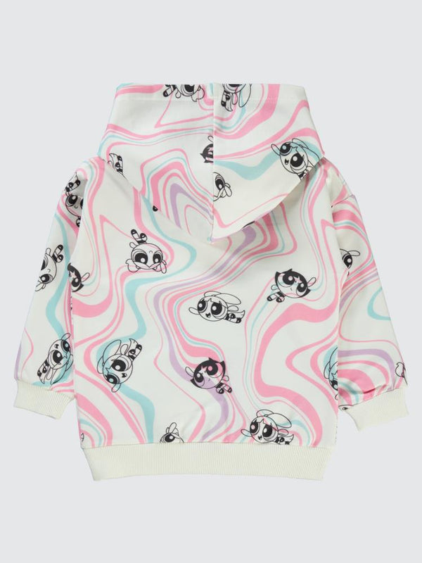 Powerpuff Girls 2-5 Yaş Sweatshirt - Ekru