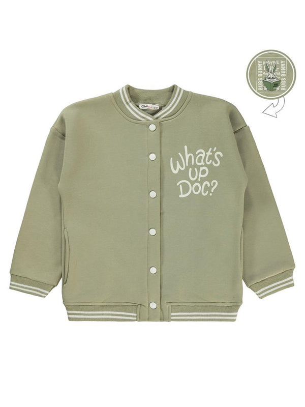 Bugs Bunny 10-13 Yaş Hırka - Gri