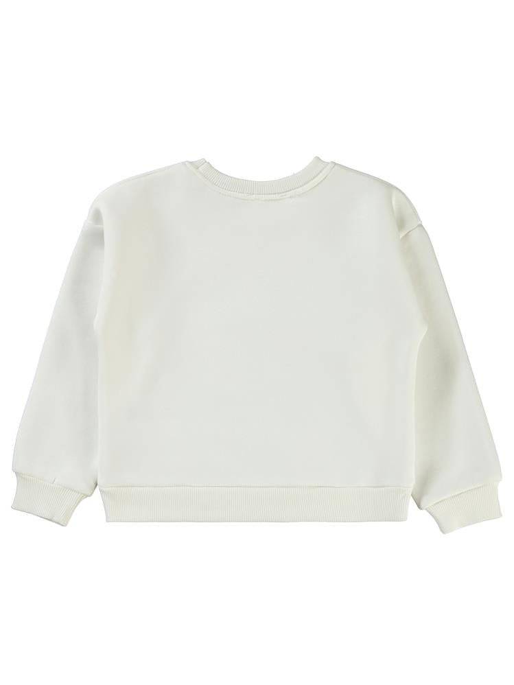 Tom and Jerry 6-9 Yaş Sweatshirt - Ekru