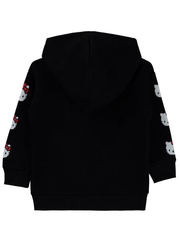 Hello Kitty 2-5 Yaş Sweatshirt - Siyah
