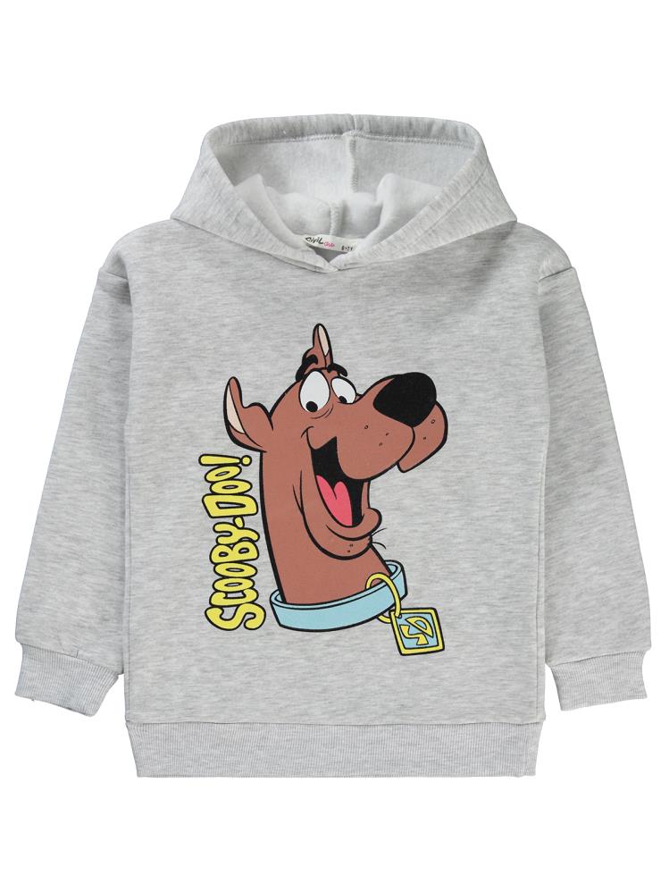 Scooby Doo 6-9 Yaş Sweatshirt - Gri