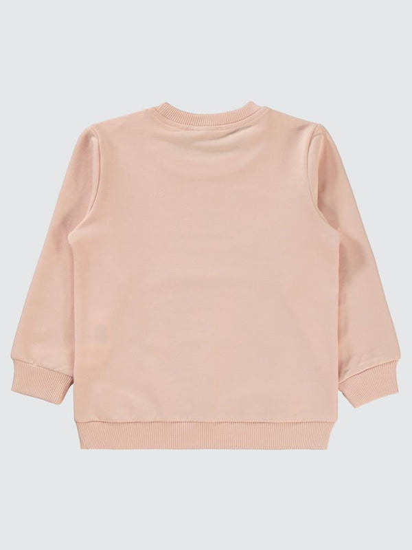 Tom and Jerry 2-5 Yaş Sweatshirt - Pudra