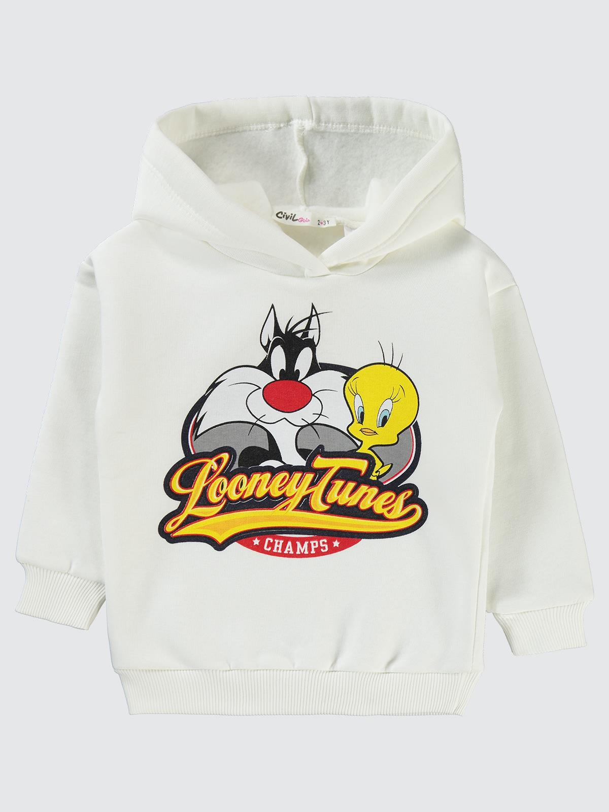 Tweety 2-5 Yaş Sweatshirt - Ekru