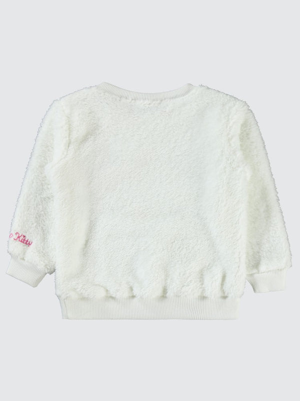 Hello Kitty 2-5 Yaş Sweatshirt - Ekru