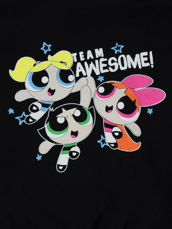 Powerpuff Girls 2-5 Yaş Sweatshirt - Siyah