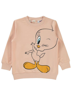Tweety 2-5 Yaş Sweatshirt - Pembe