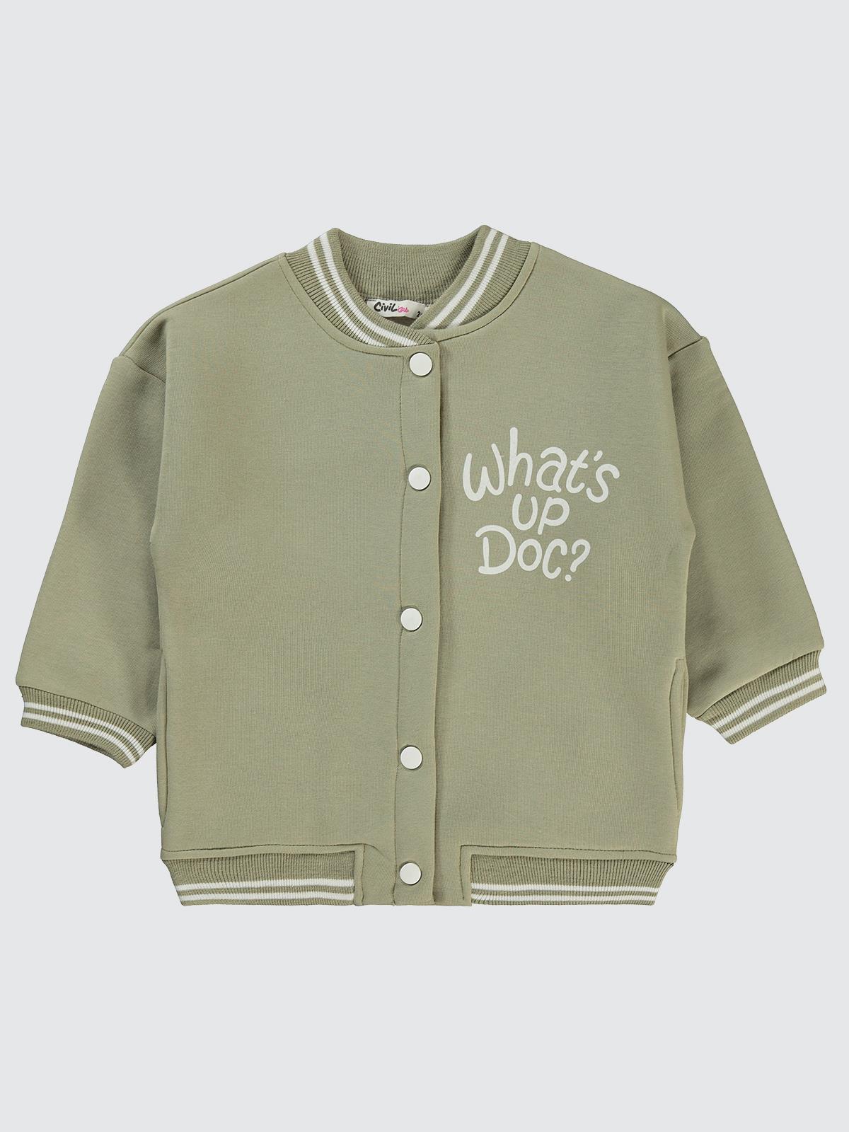 Bugs Bunny 2-5 Yaş Hırka - Gri