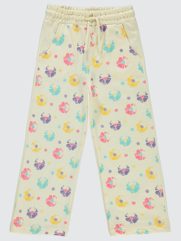 Civil Girls Kız Çocuk Eşofman Altı 6-9 Yaş  - Ekru