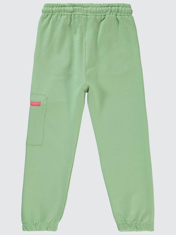 Civil Girls Çilek Elcikli 2-5 Yaş Eşofman Altı - Yeşil