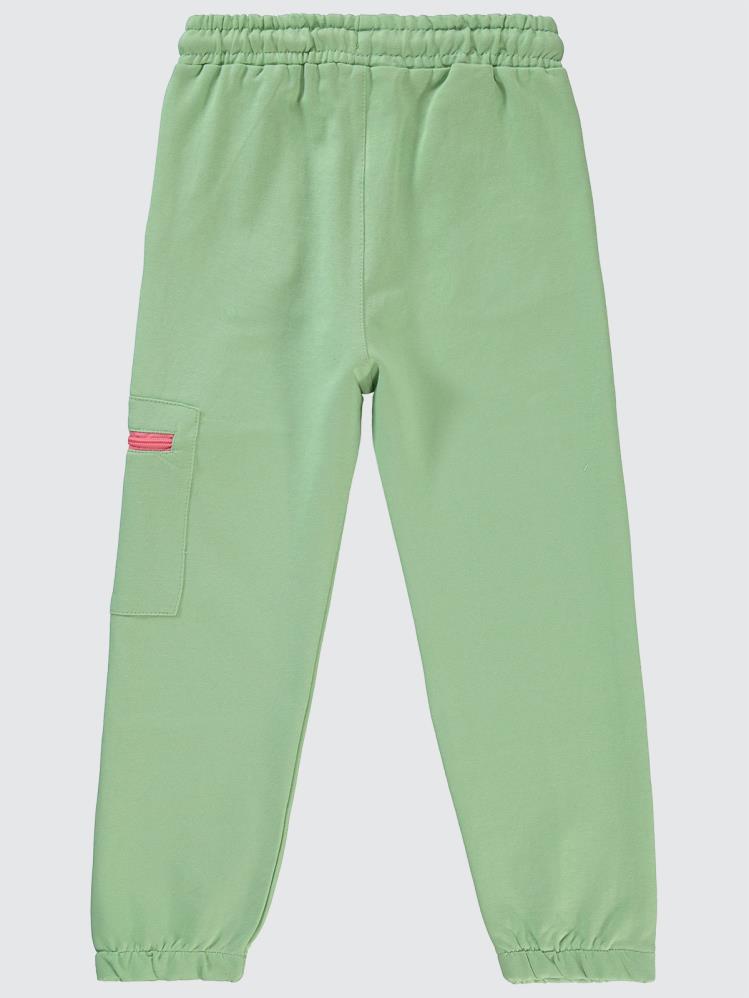 Civil Girls Çilek Elcikli 2-5 Yaş Eşofman Altı - Yeşil