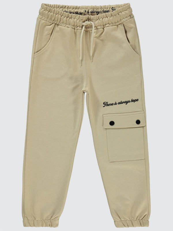 Civil Girls Kız Çocuk Eşofman Altı 6-9 Yaş - Bej