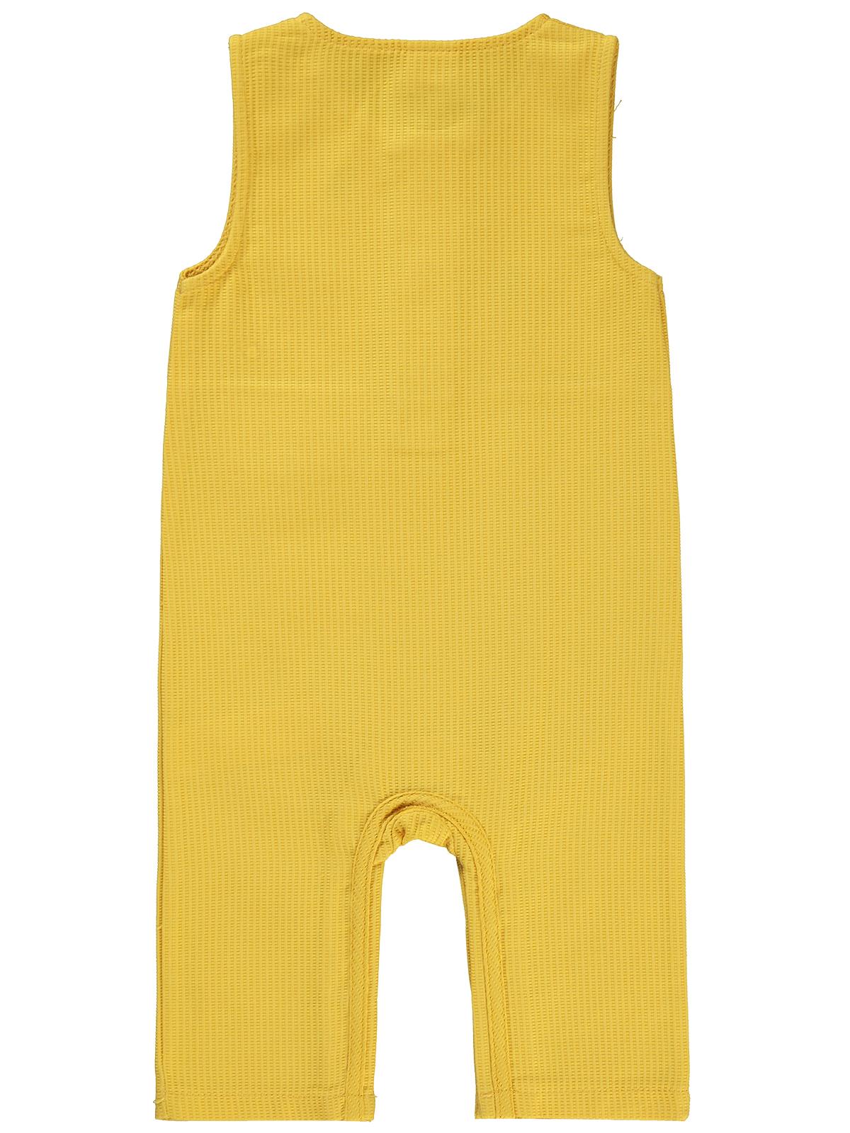 Civil Baby Düğmeli 6-18 Ay Slopet - Sarı