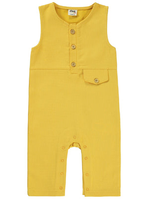 Civil Baby Düğmeli 6-18 Ay Slopet - Sarı