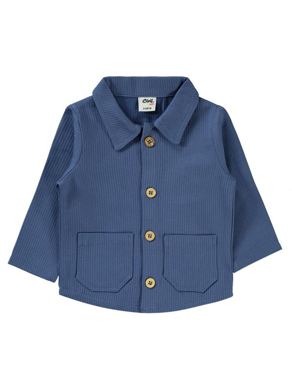 Civil Baby Cepli 6-18 Ay Gömlek - Mavi