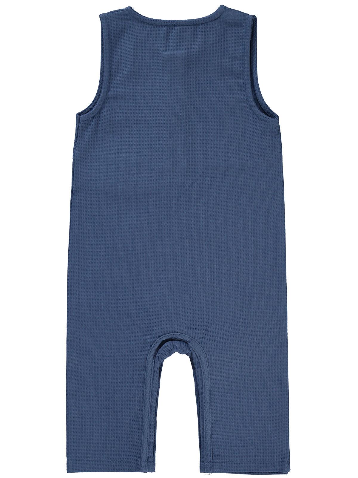 Civil Baby Düğmeli 6-18 Ay Slopet - Mavi