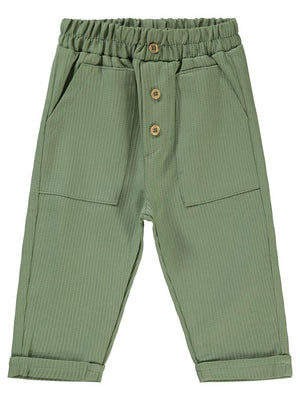 Civil Baby Düğmeli 6-18 Ay Pantolon - Haki