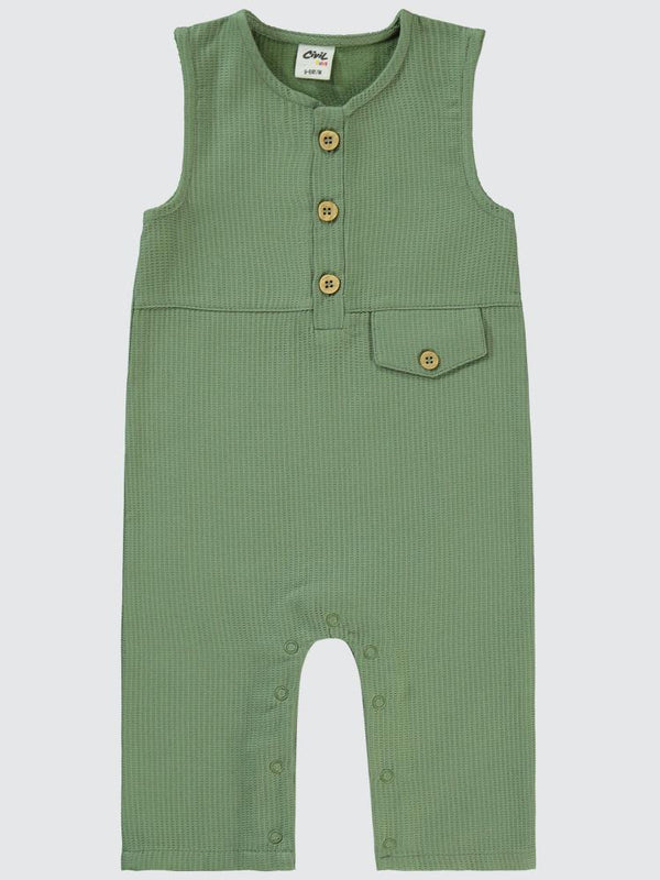 Civil Baby Düğmeli 6-18 Ay Slopet - Haki