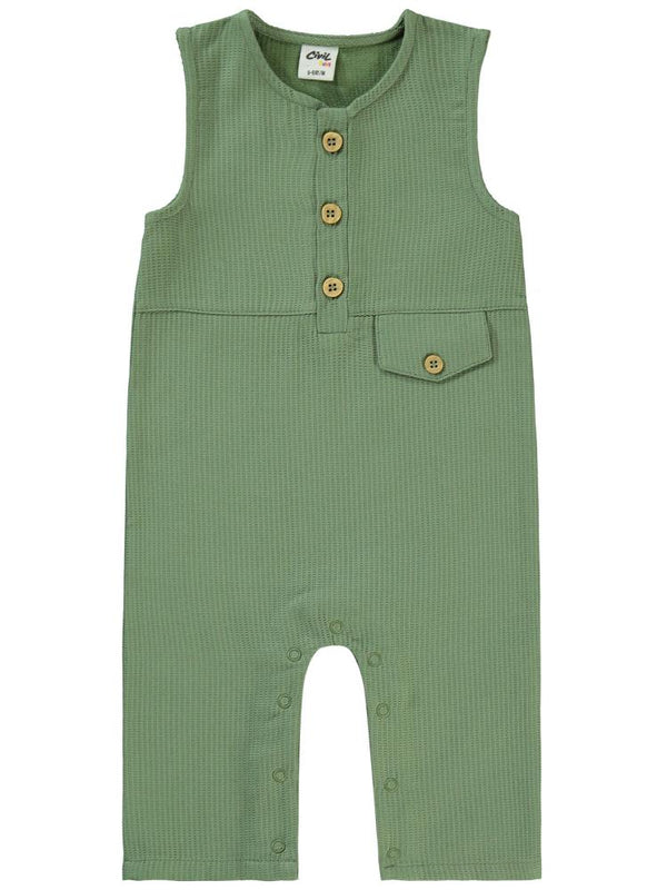 Civil Baby Düğmeli 6-18 Ay Slopet - Haki