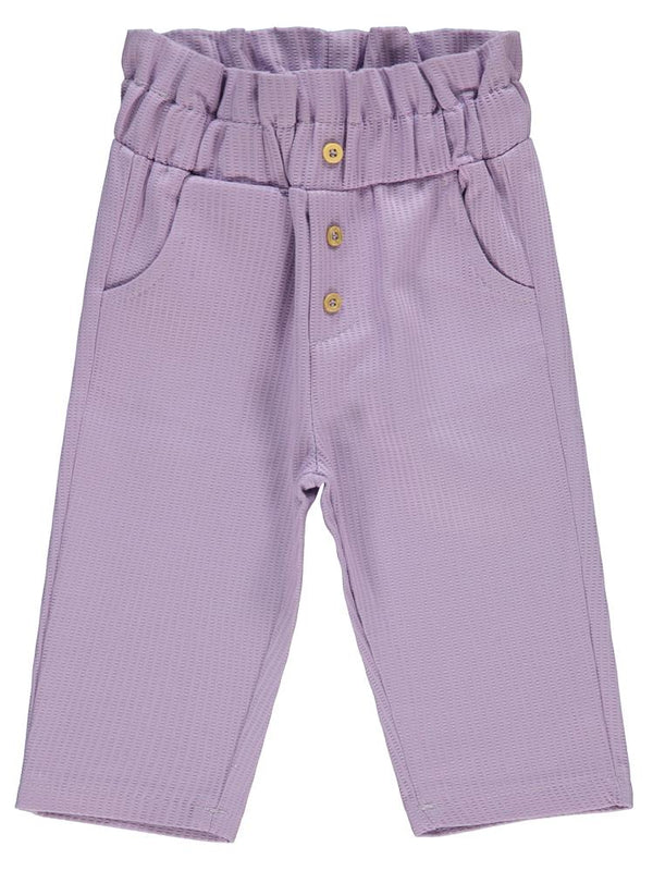 Civil Baby Düğmeli 6-18 Ay Pantolon - Lila