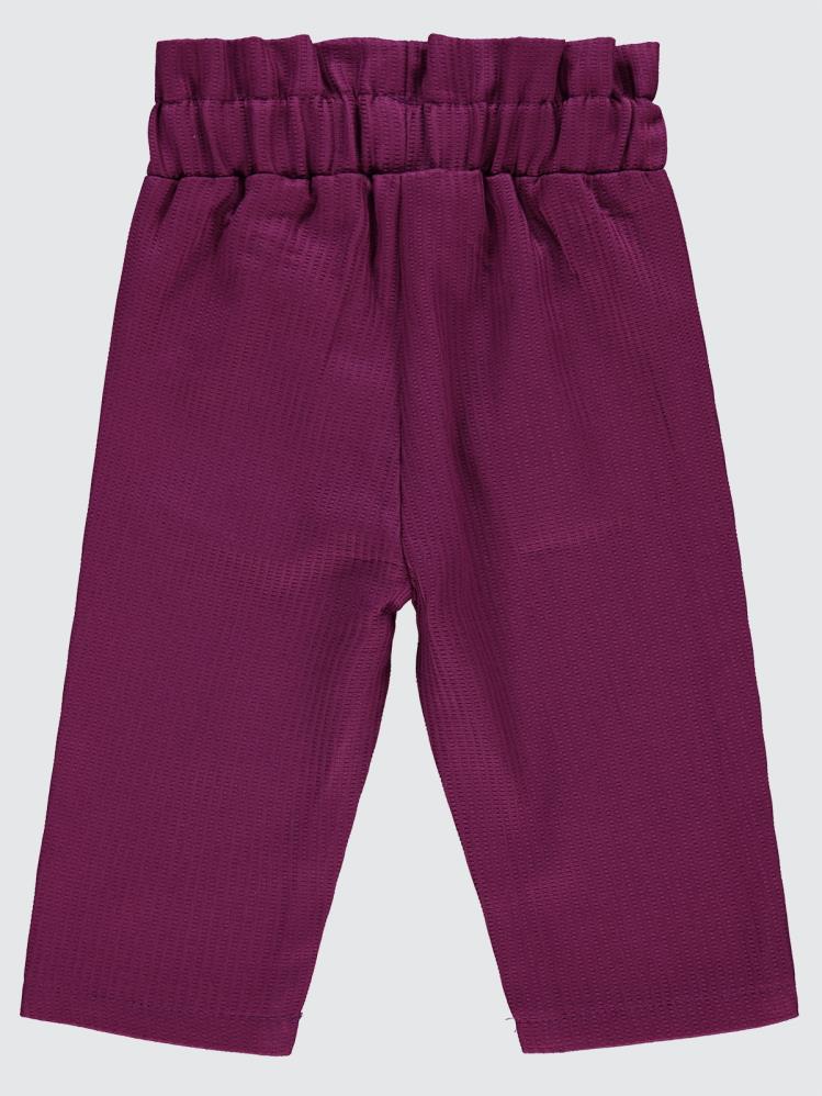 Civil Baby Düğmeli 6-18 Ay Pantolon - Lila