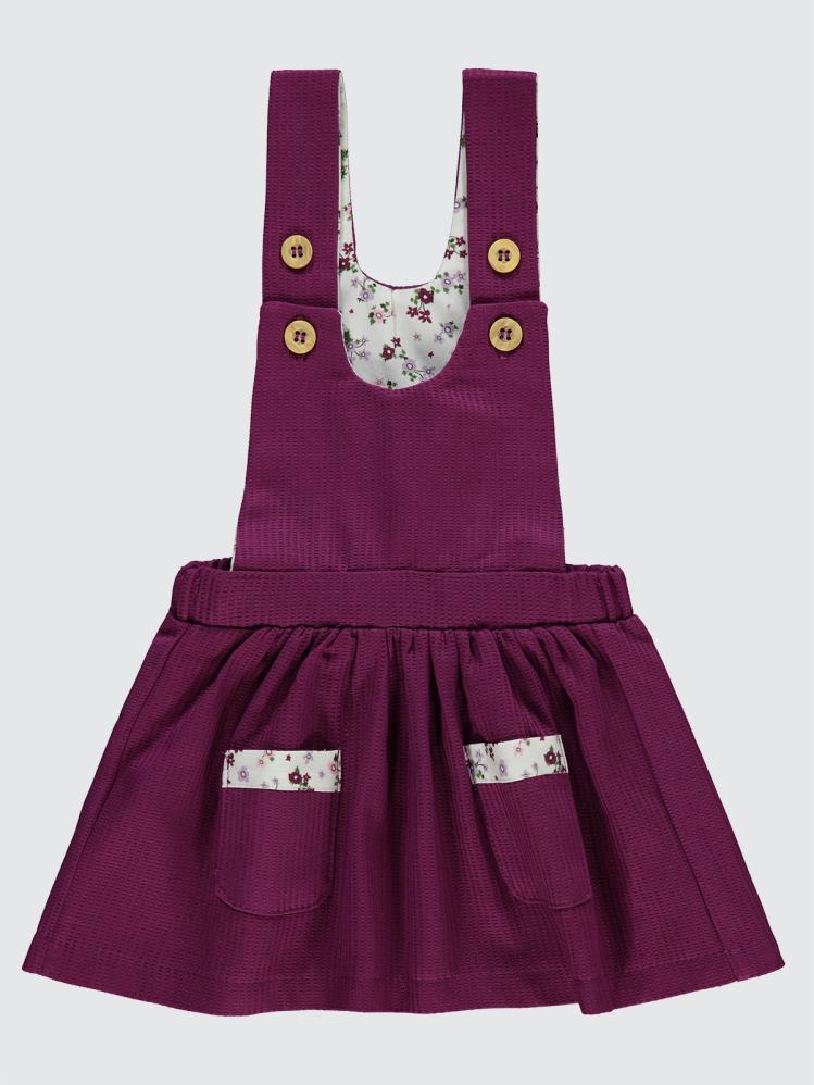 Civil Baby Cep Detaylı 6-18 Ay Elbise - Lila