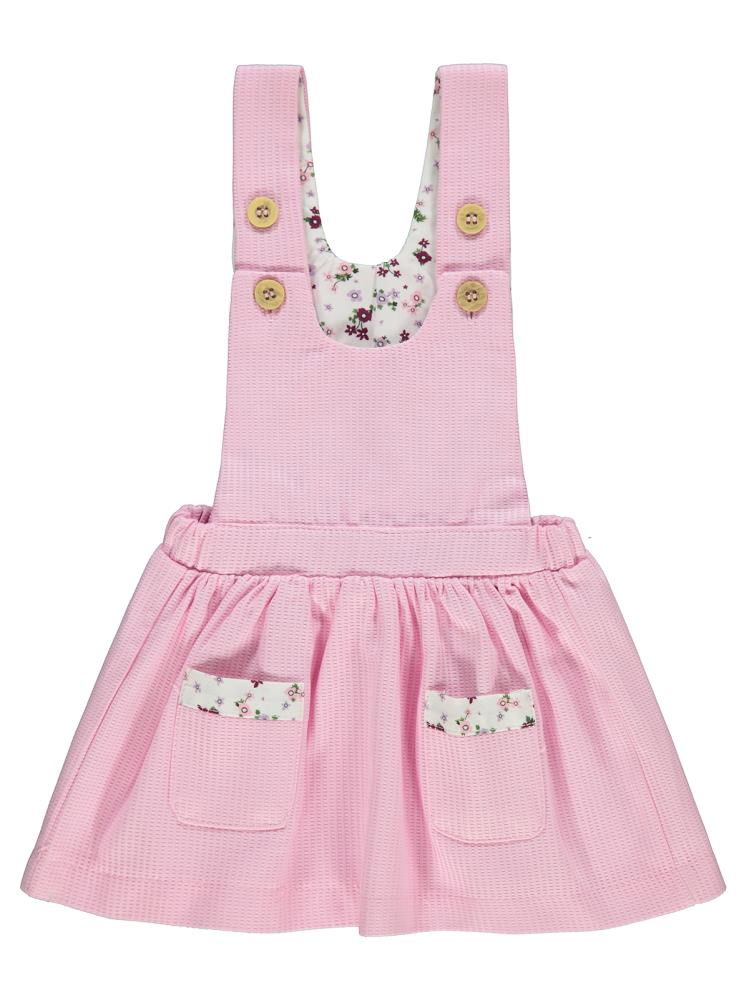 Civil Baby Cep Detaylı 6-18 Ay Elbise - Pembe