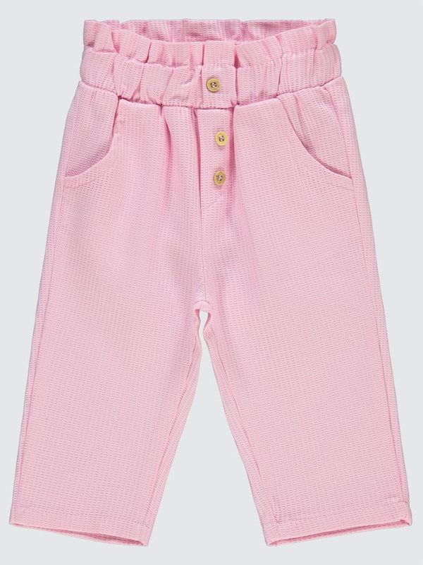 Civil Baby Düğmeli 6-18 Ay Pantolon - Pembe