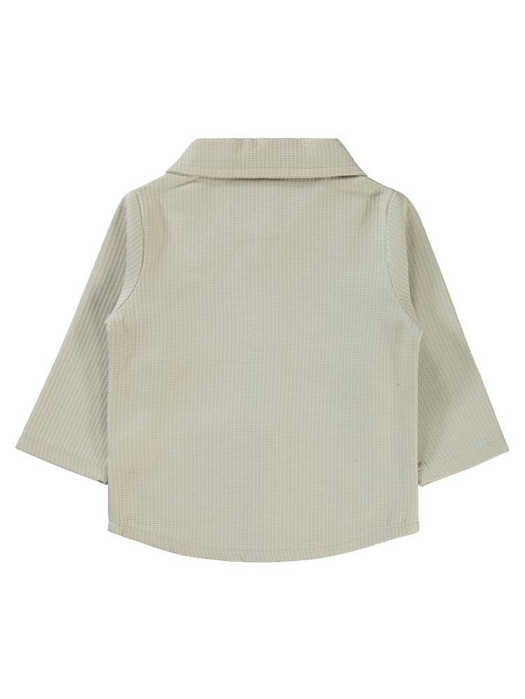 Civil Baby Cepli 6-18 Ay Gömlek - Bej