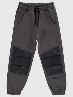 Civil Boys Freedom Baskılı 10-13 Yaş Eşofman Altı - Gri