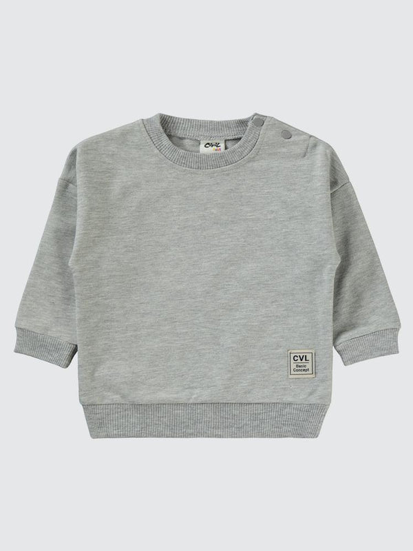 Civil Baby Basic 6-18 Ay Takım - Gri