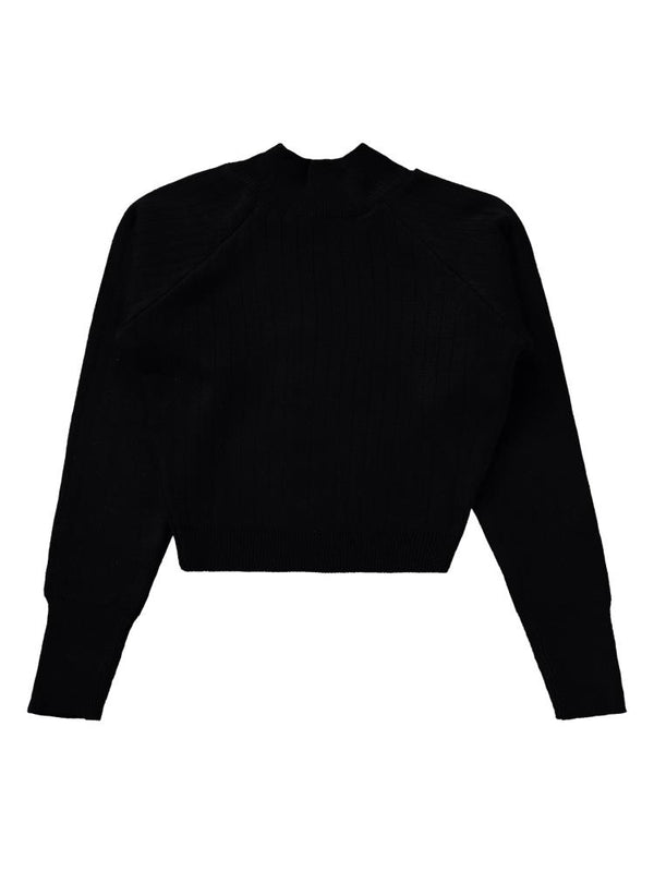 Civil Girls Crop 10-13 Yaş Takım - Siyah