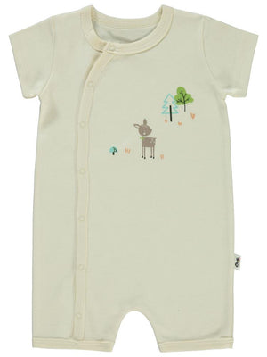 Civil Baby Ceylan Baskılı 6-18 Ay Tulum - Pudra