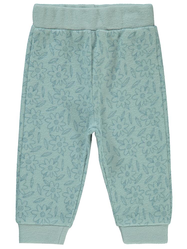 Civil Baby Çiçek Baskılı 6-18 Ay Eşofman Altı - Yeşil