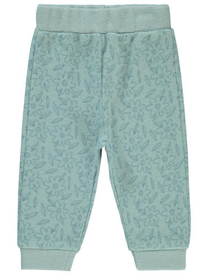 Civil Baby Çiçek Baskılı 6-18 Ay Eşofman Altı - Yeşil