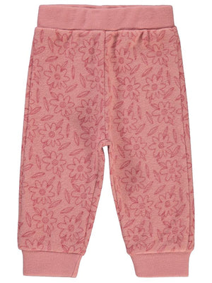 Civil Baby Çiçek Baskılı 6-18 Ay Eşofman Altı - Pudra