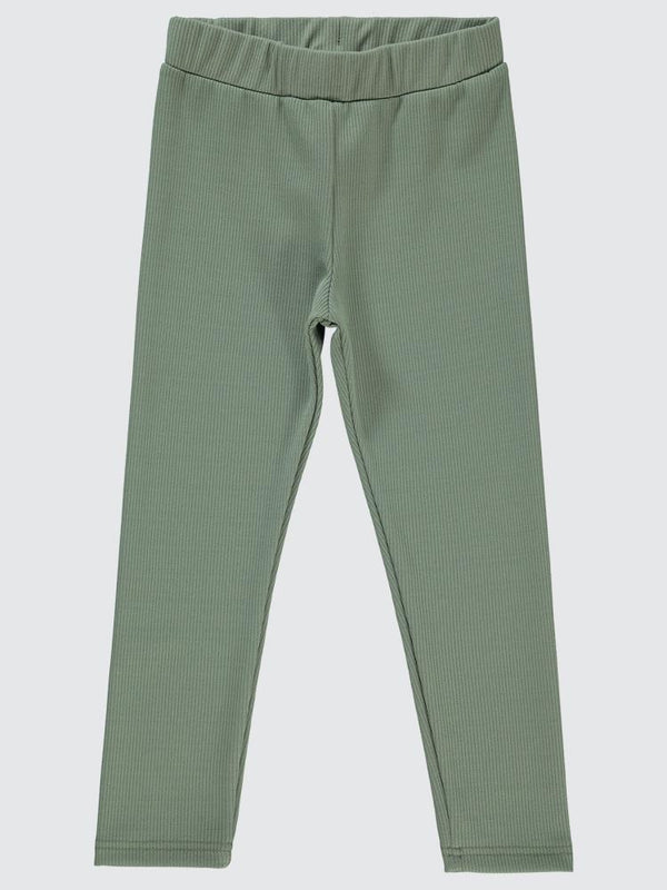 Civil Girls Düz 10-13 Yaş Tayt - Yeşil