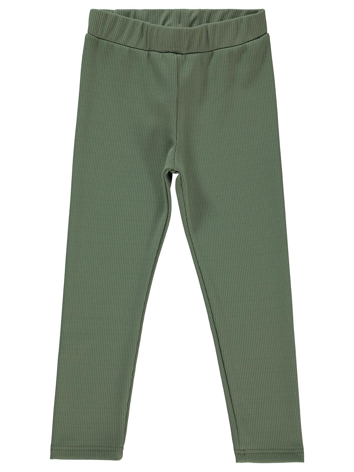 Civil Girls Düz 10-13 Yaş Tayt - Yeşil