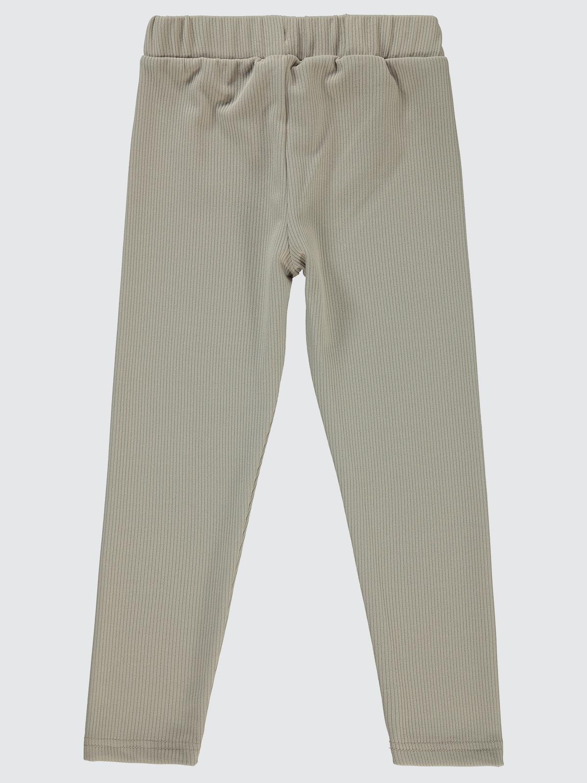 Civil Girls Düz 6-9 Yaş Tayt - Bej