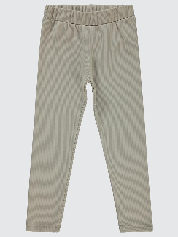 Civil Girls Düz 10-13 Yaş Tayt - Bej