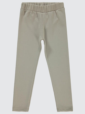 Civil Girls Düz 10-13 Yaş Tayt - Bej